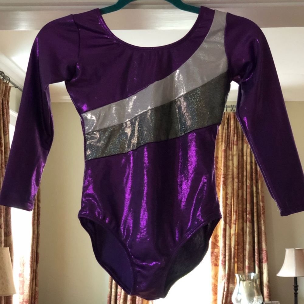 Balera girls long sleeve dance/gymnastics leotard